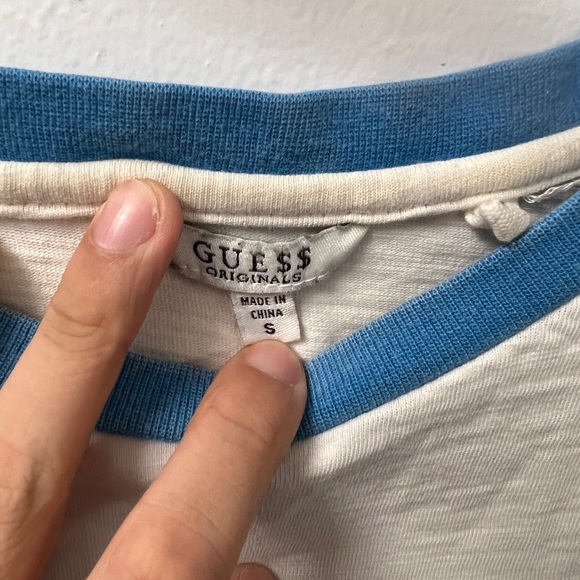 ASAP ROCKY X GUESS RINGER TSHIRT - Picture 2 of 4